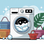 illustration chaussures machine à laver baskets propres