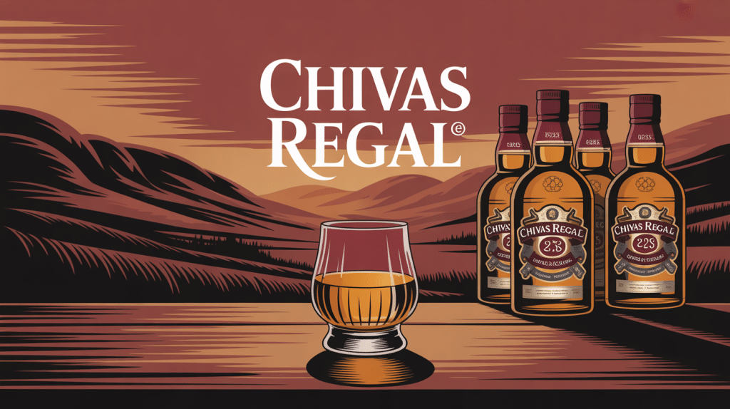 illustration chivas regal univers whisky écossais