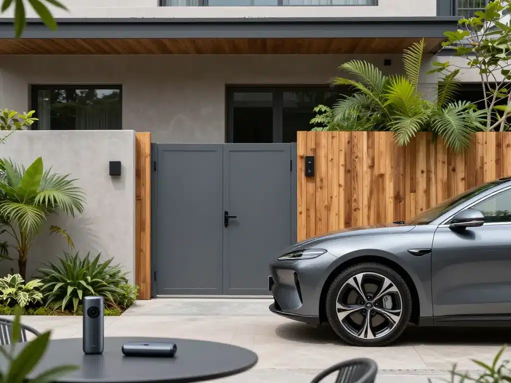 utilisation couleur gris anthracite extérieur façade moderne