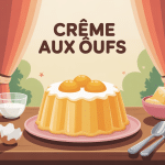 creme aux oeufs familial illustration ingredients