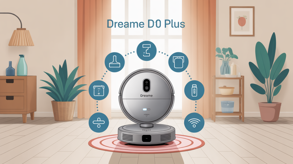 dreame d10 plus problème visuel robot et maintenance