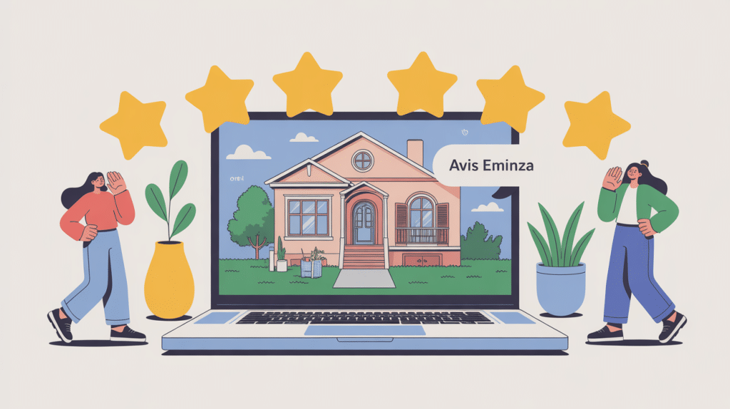 avis eminza illustration fiabilité clients