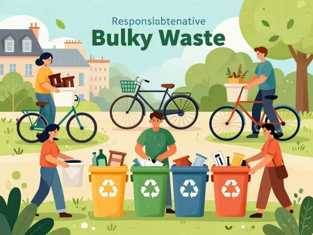 illustration alternatives responsables enlèvement encombrant paris