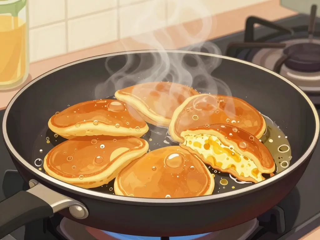 cuisson fluffy pancakes épais dorés cuisine moderne