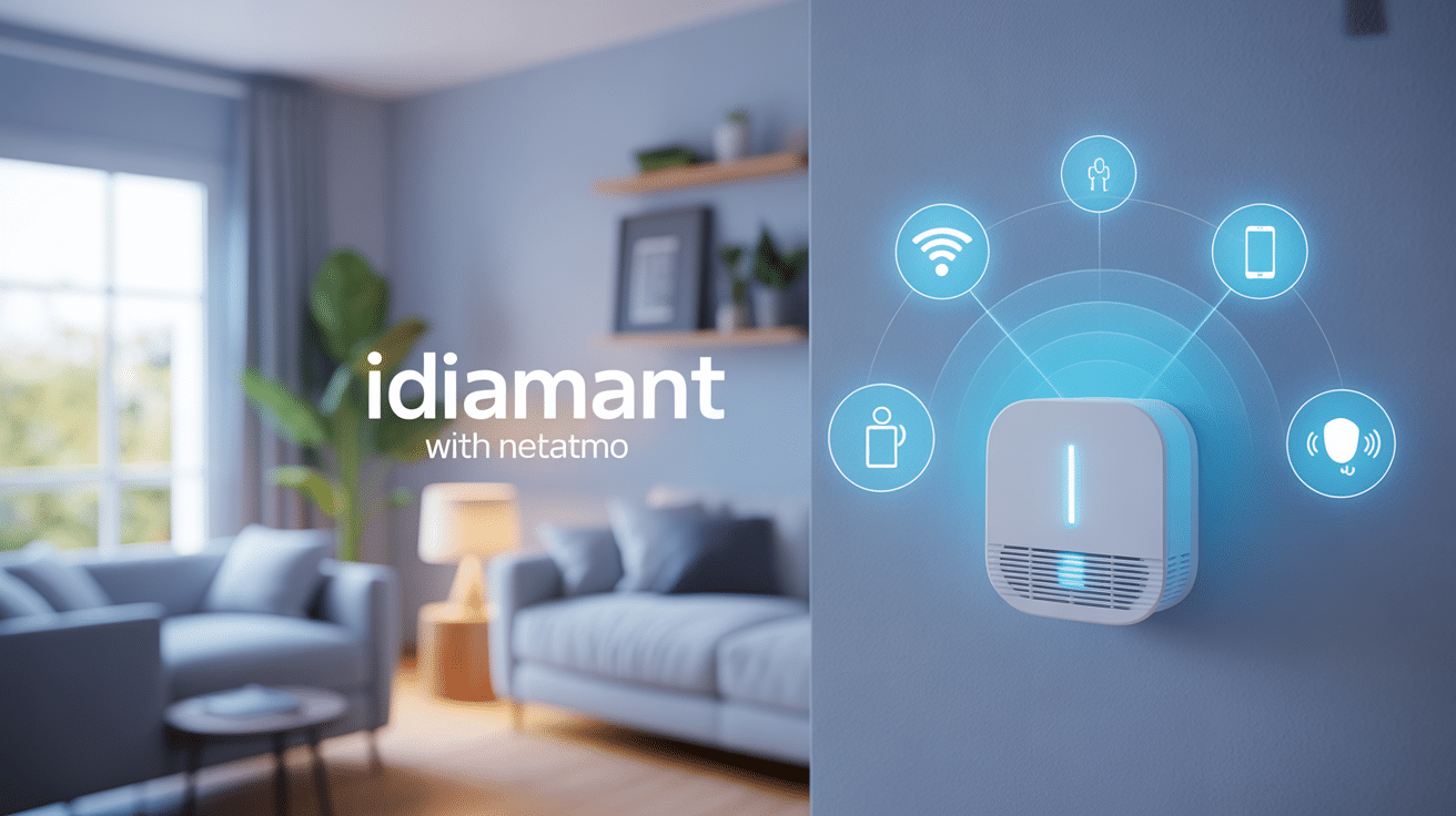 illustration guide complet idiamant with netatmo
