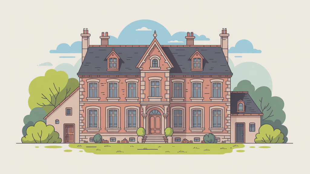 Illustration maison ancienne isolation mur intérieur