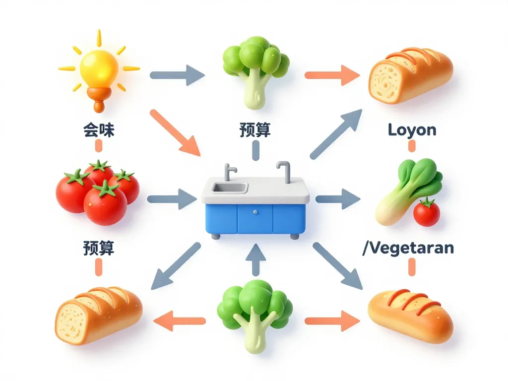 diagramme choix kebab lyon qualité halal budget