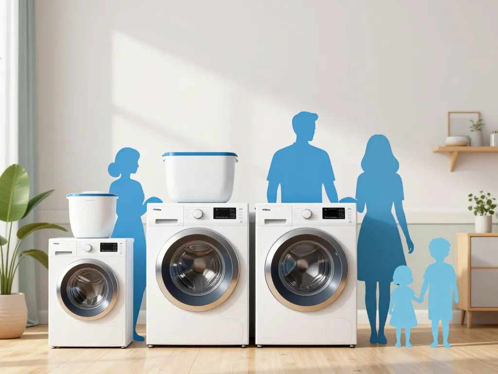 lave linge Indesit modèles et tailles adaptés au foyer