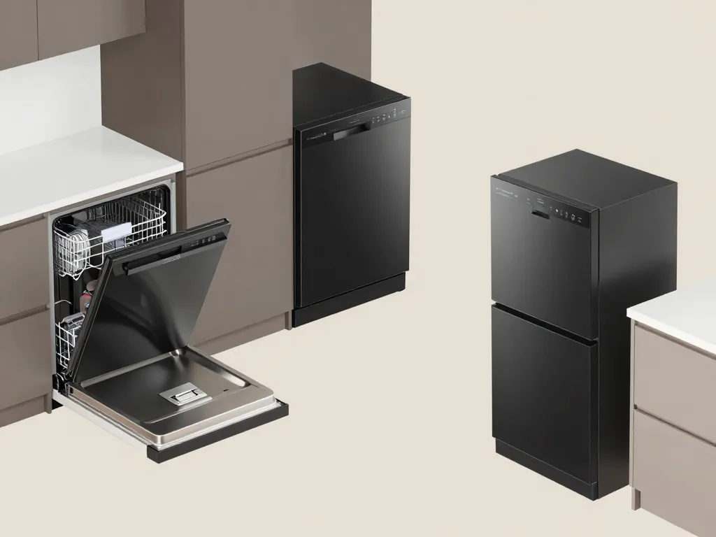 différents lave vaisselle noir encastrable pose libre