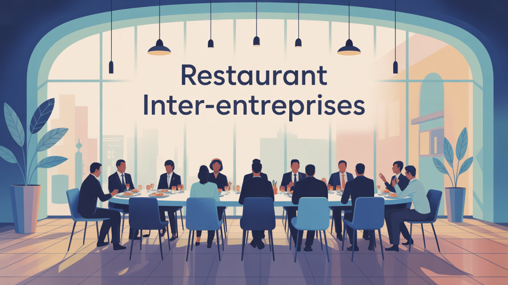 illustration conviviale les rie en espace moderne