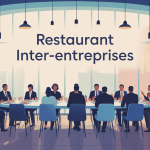 illustration conviviale les rie en espace moderne