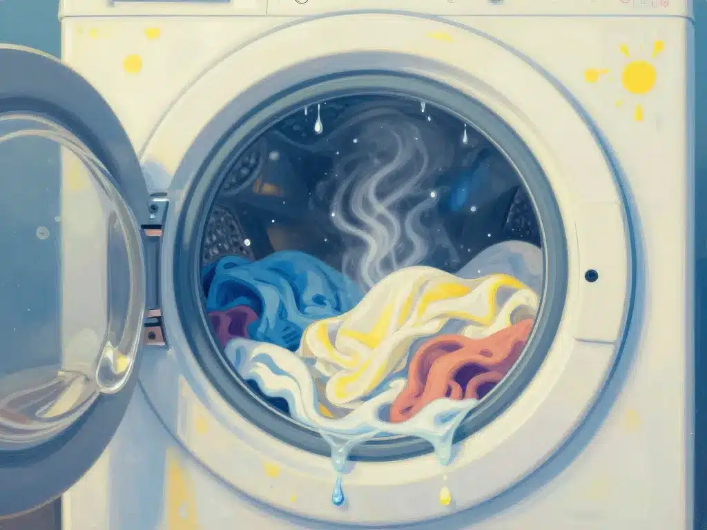 logo machine à laver spinning et drying options