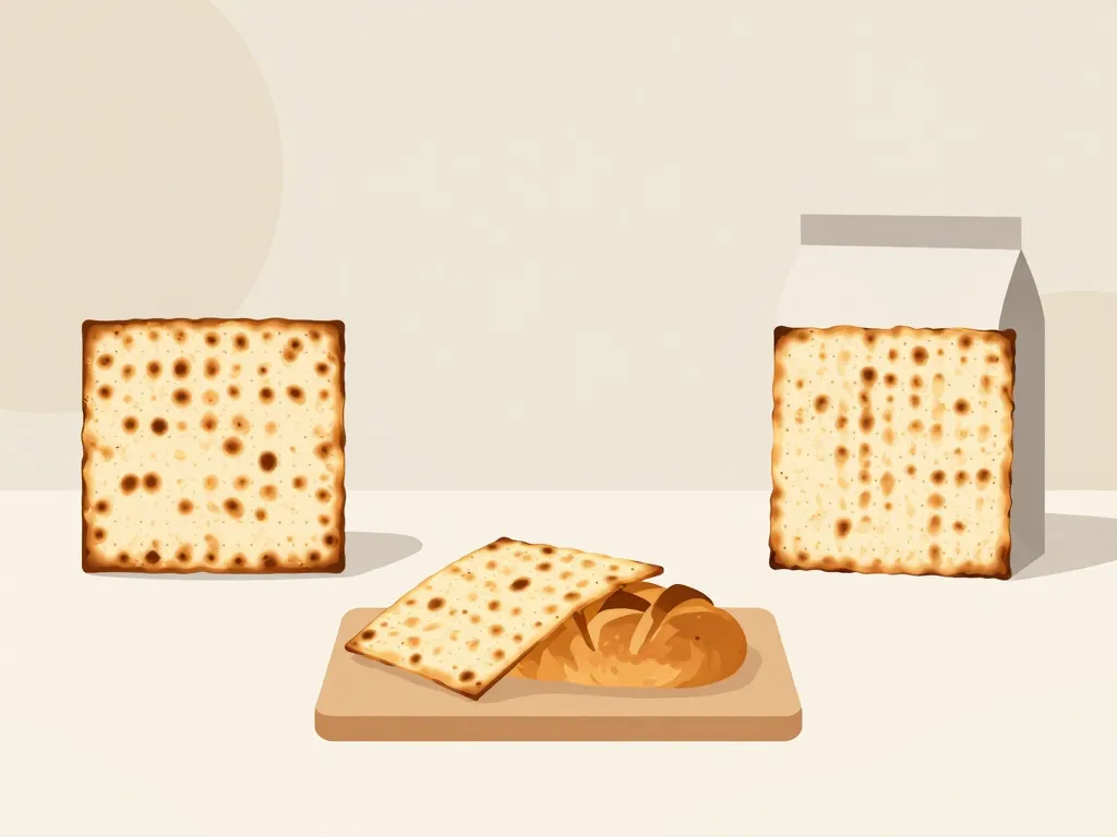 types matzah industrielle artisanale shmurah