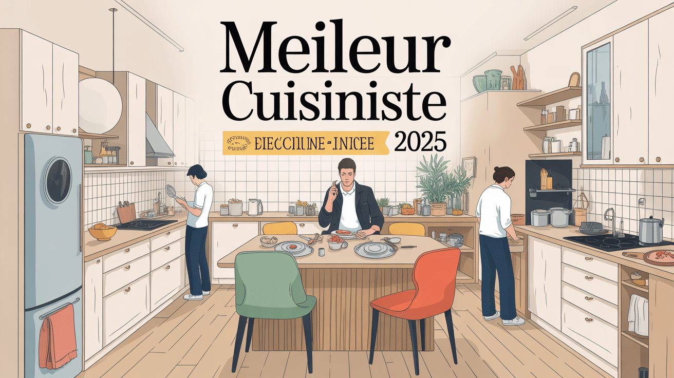Illustration du meilleur cuisiniste 2024 combinant grandes enseignes artisans et cuisinistes en ligne