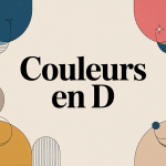 palette de couleur en d cercle stylisé