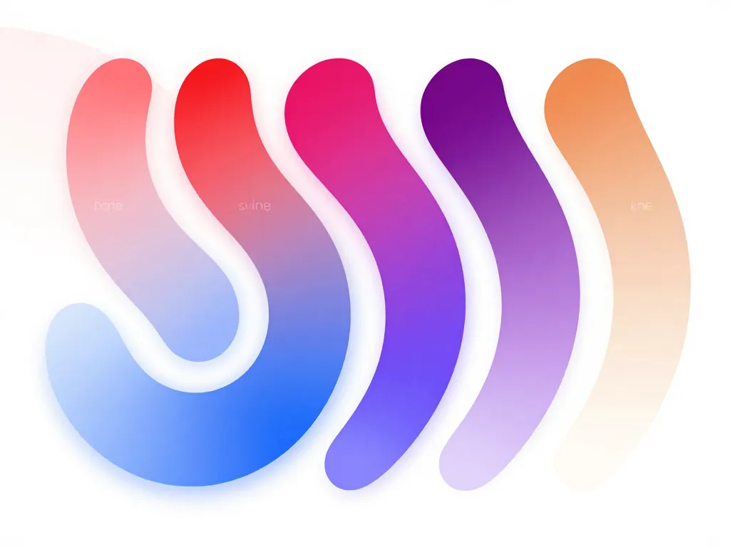 swatches couleur en d abstrait