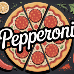 pepperoni tranches fines sur pizza, charcuterie rouge orangé, ambiance conviviale