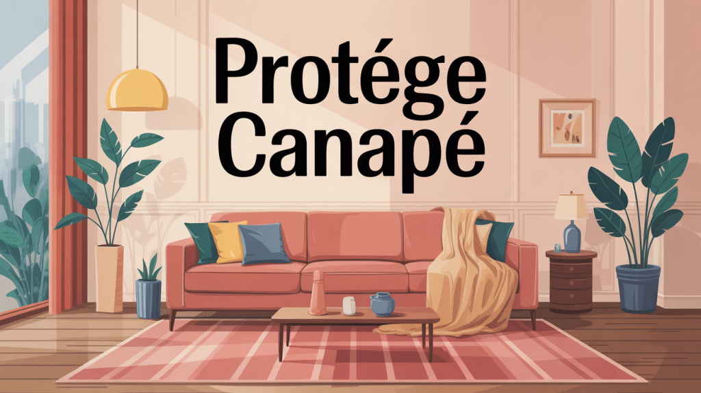 protege canape sur grand canapé salon élégant