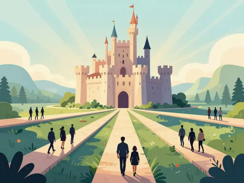 le château de mes rêves que sont-ils devenus destin personnages château