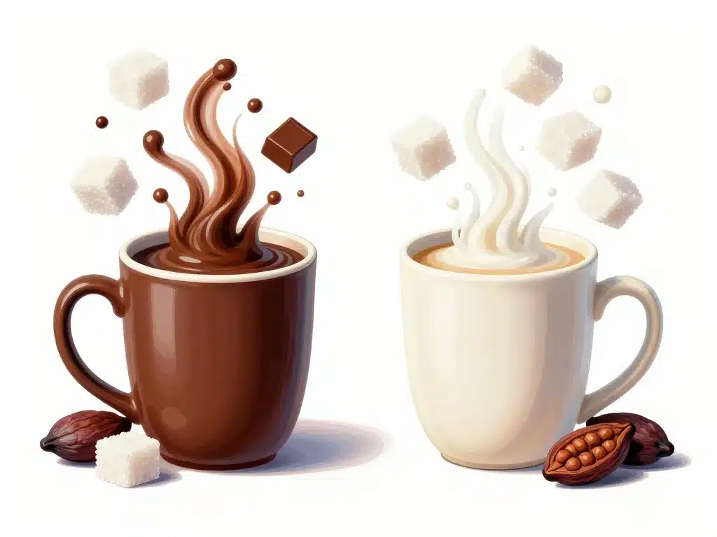 recette mug cake chocolat en poudre mugs variations cacao sucre