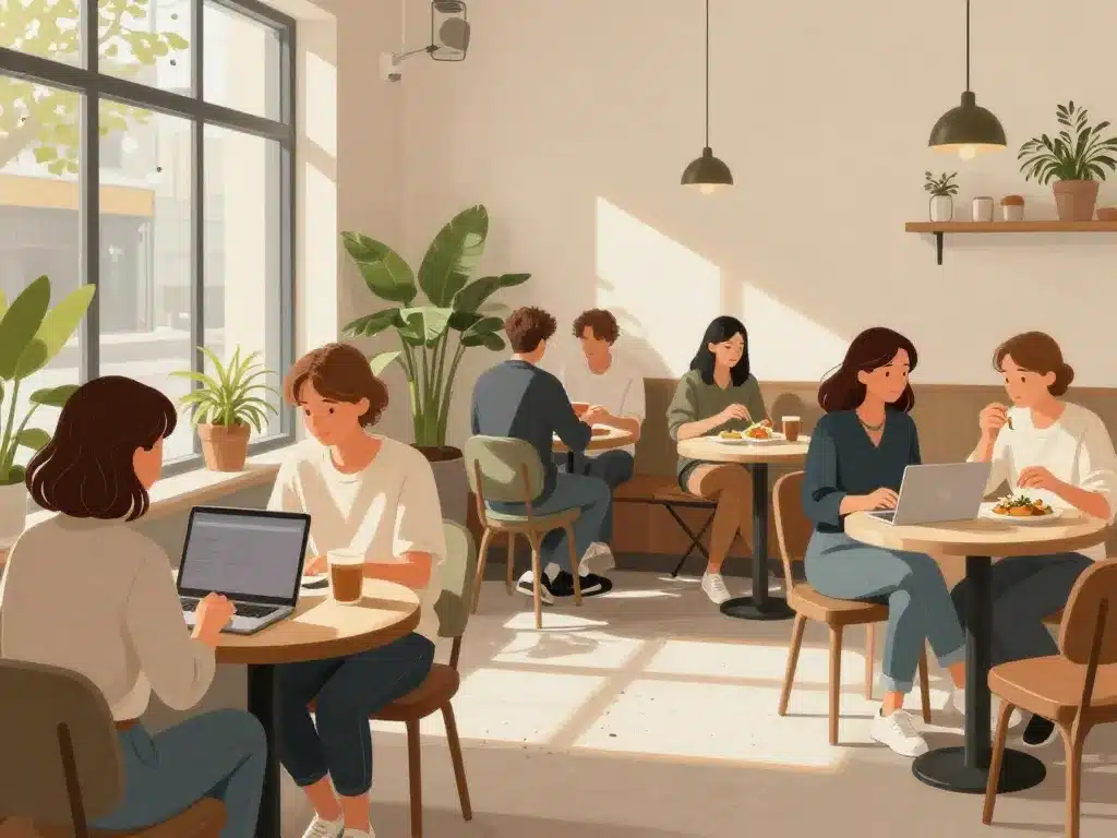 Republique of Coffee ambiance café spécialité Paris