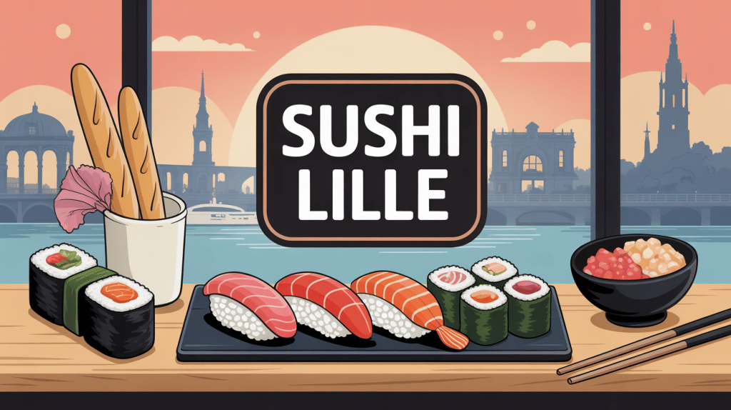 illustration sushi lille recherche restaurant japonais