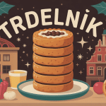 Trdelnik dessert traditionnel Europe centrale
