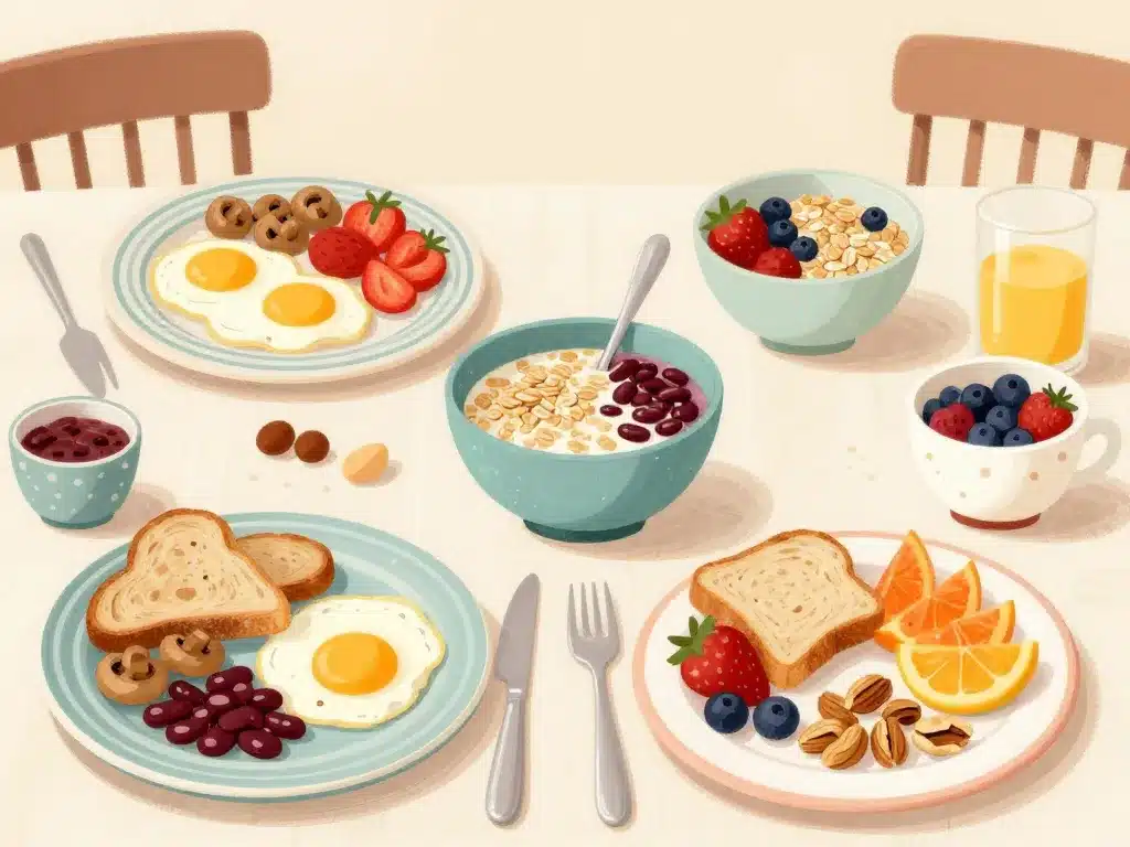 breakfast full idées petit déjeuner complet cultures diverses