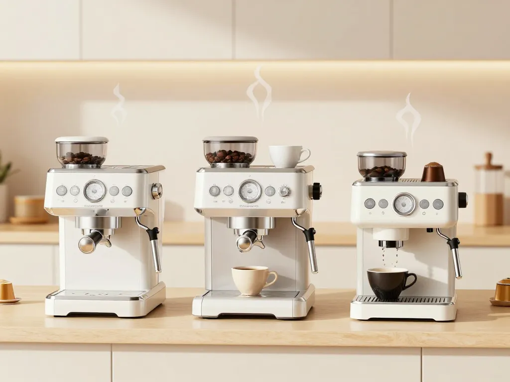 modeles machine a cafe silvercrest en comparaison visuelle