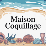 Maison coquillage décoration bord de mer raffinée