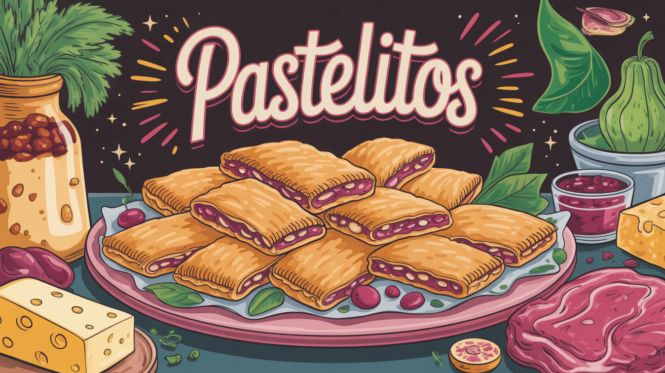 Plateau de pastelitos croustillants variés ambiance conviviale