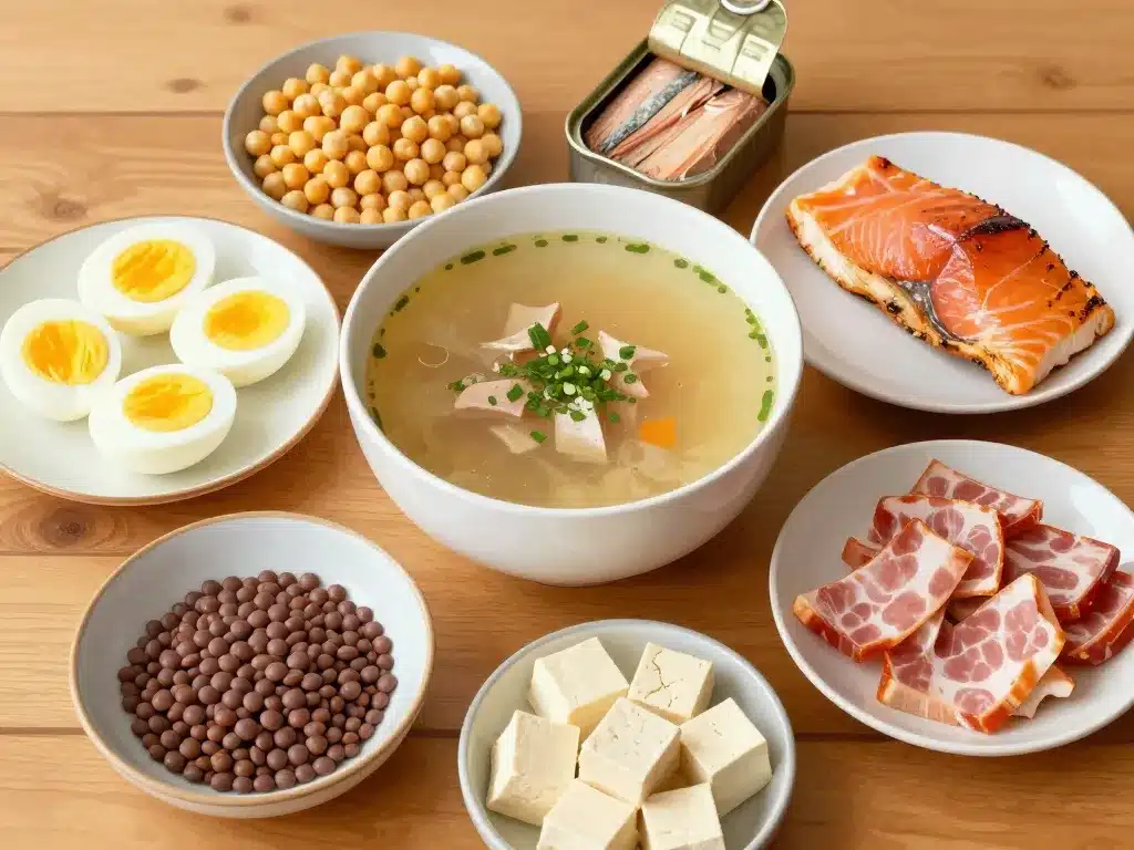 que manger avec une soupe le soir idées protéines pour soupe