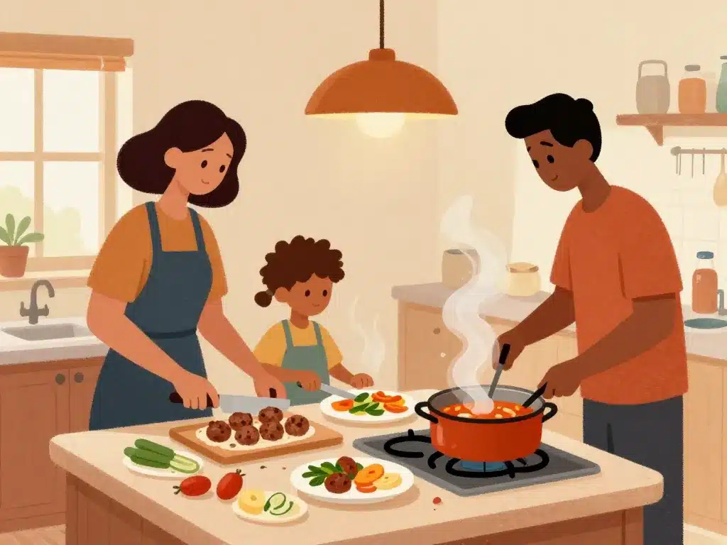 Cuisine familiale de recette juive tunisienne au quotidien