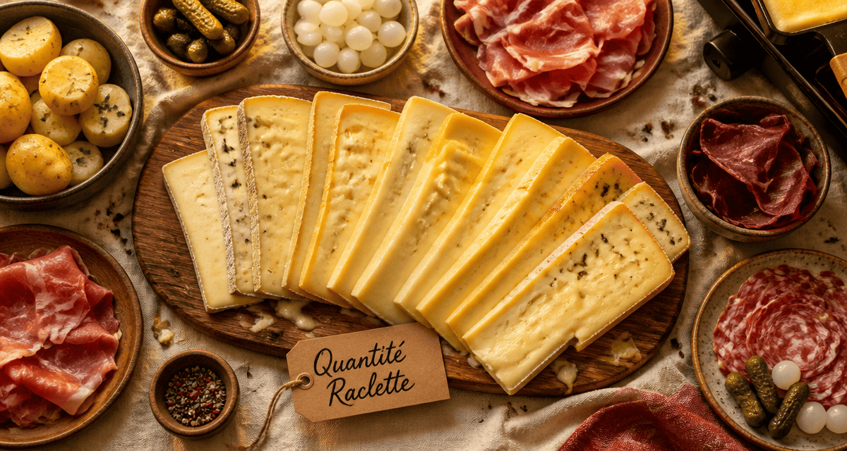 plateau fromage a raclette par personne et charcuterie