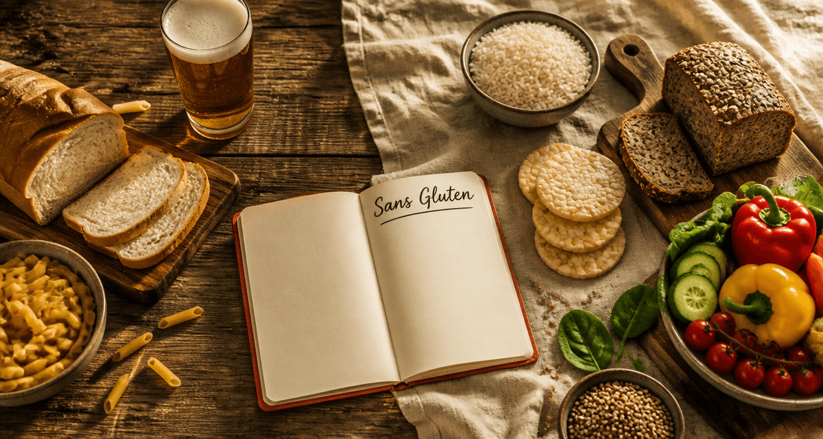 Gluten aliments a eviter sur table, alternatives sans gluten