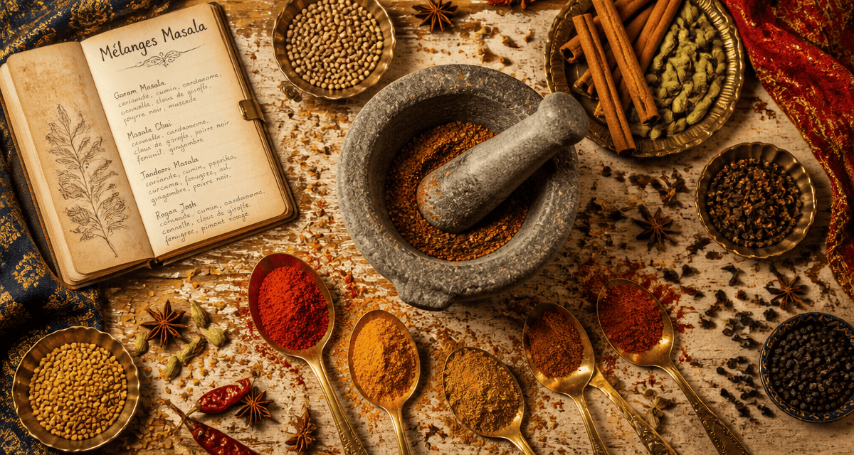 mašalas épices réunionnais garam masala