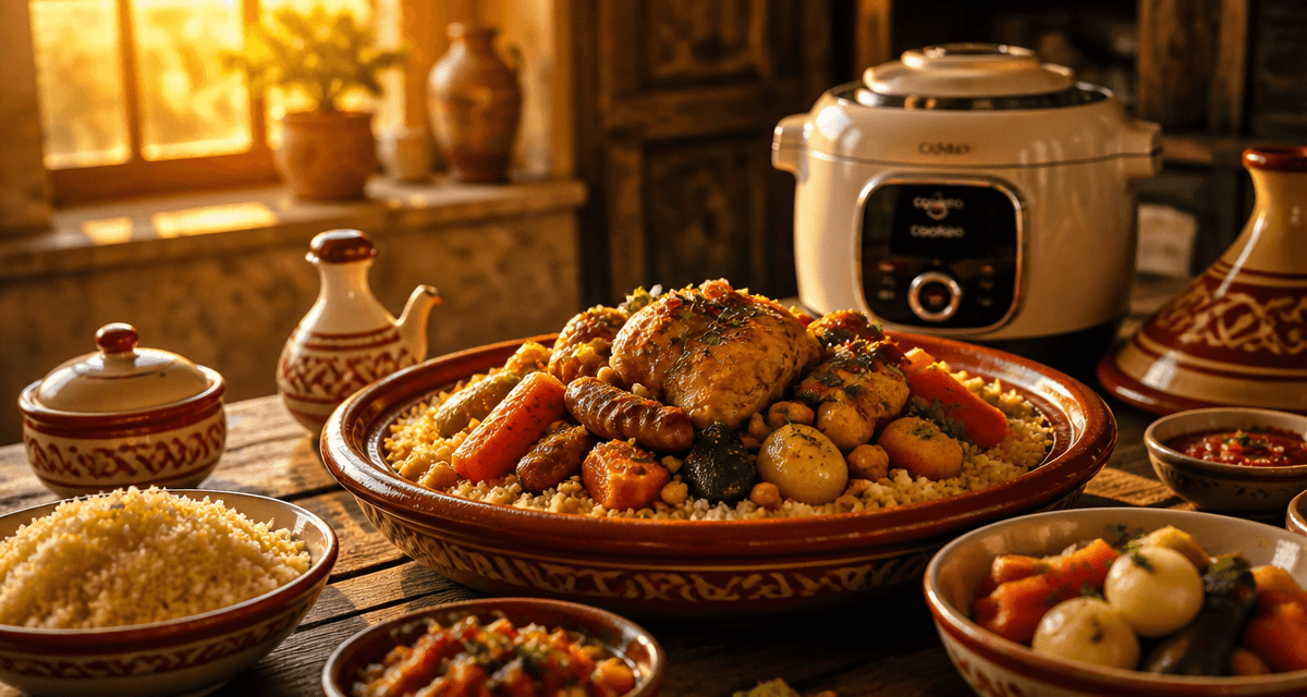 Meilleure recette couscous Cookeo avec légumes et poulet