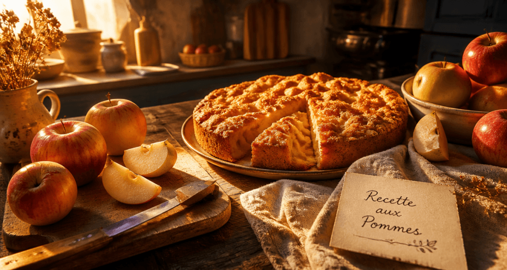 recette avec des pommes gâteau moelleux et pommes fraîches