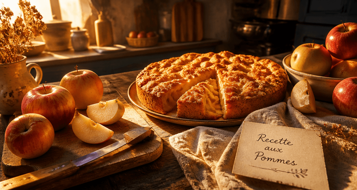 recette avec des pommes gâteau moelleux et pommes fraîches