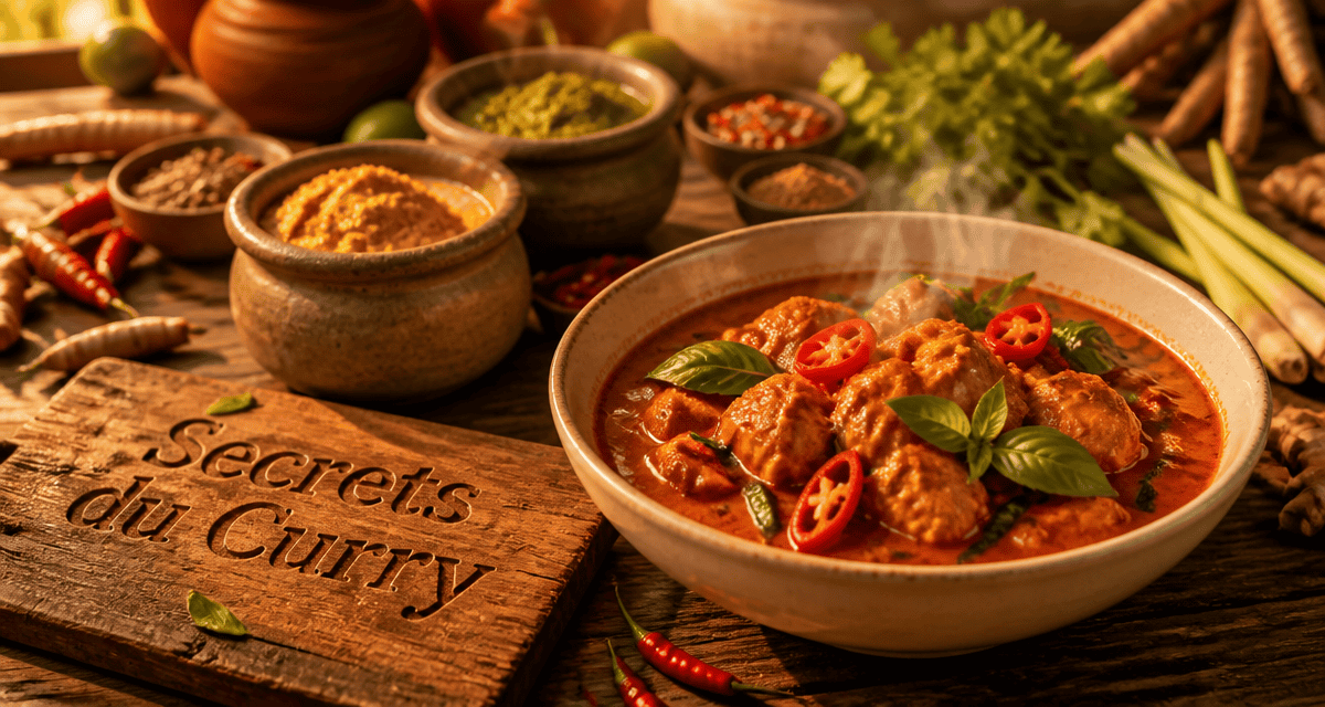 recette avec pate de curry bol curry rouge