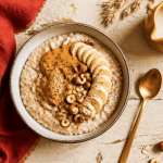 recette de porridge crémeux banane et beurre de cacahuète