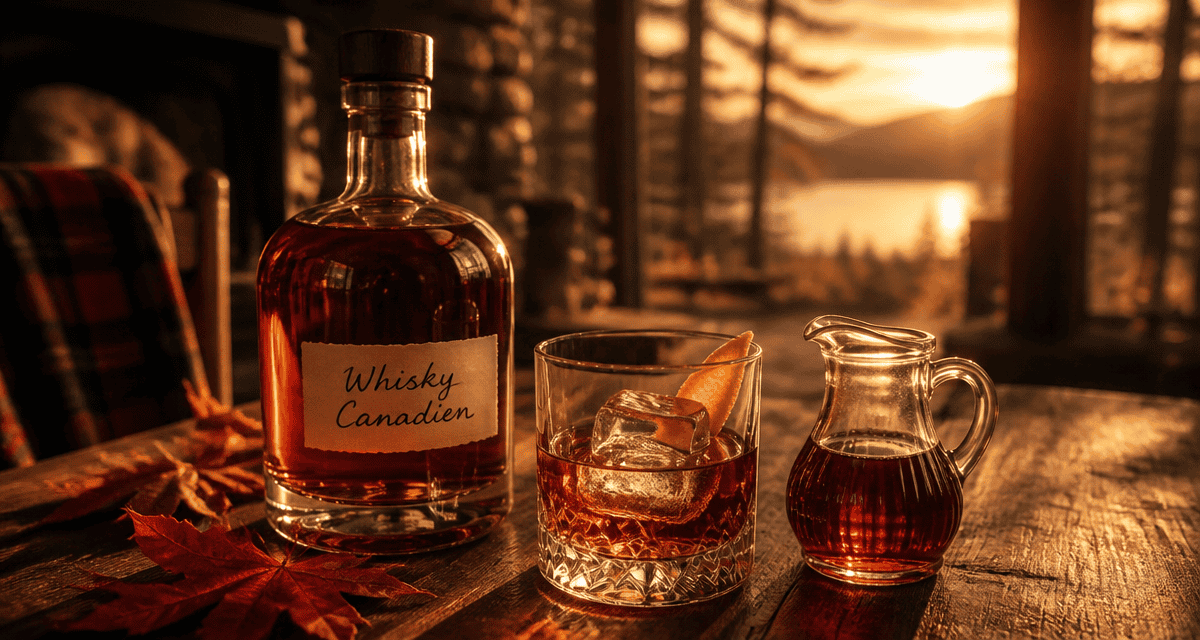 whisky canadien cocktail old fashioned sirop érable
