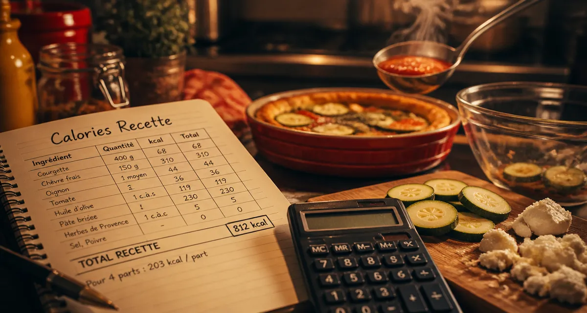 Calculer les calories d une recette : table, balance et calculatrice