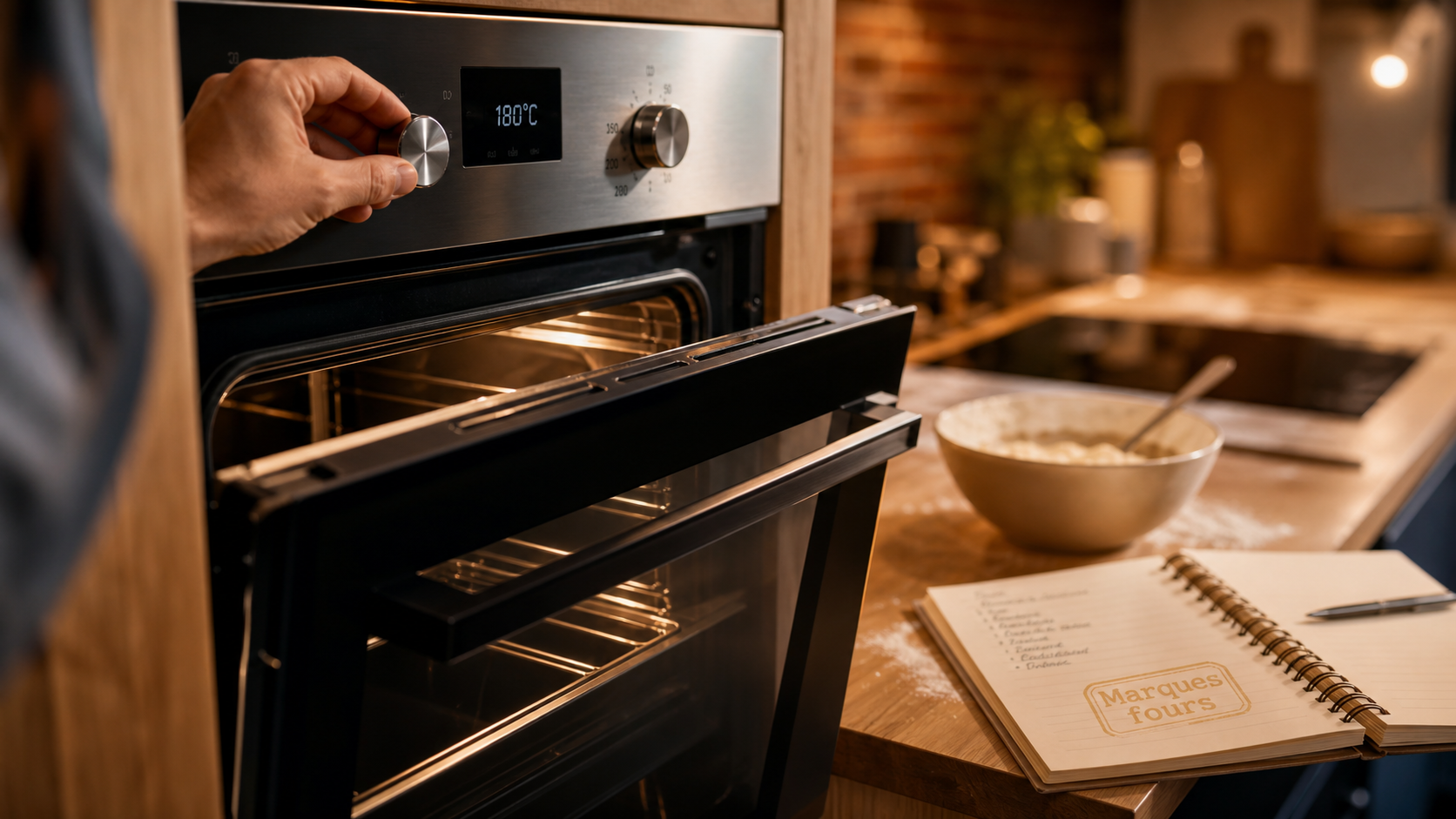 Four meilleur marque : four encastrable inox rails télescopiques