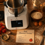 monsieur cuisine lidl avis robot-cuiseur sur plan de travail