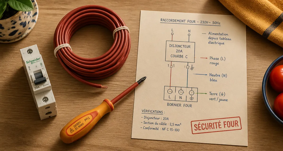 quel disjoncteur pour un four matériel électrique cuisine