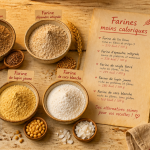 quelle est la farine la moins calorique bols farines alternatives