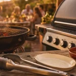 Barbecue gaz ou charbon : braises charbon et cuisson gaz rapide