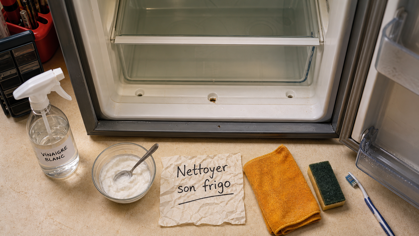 Nettoyer frigo : anti-odeurs sans casser la chaîne du froid