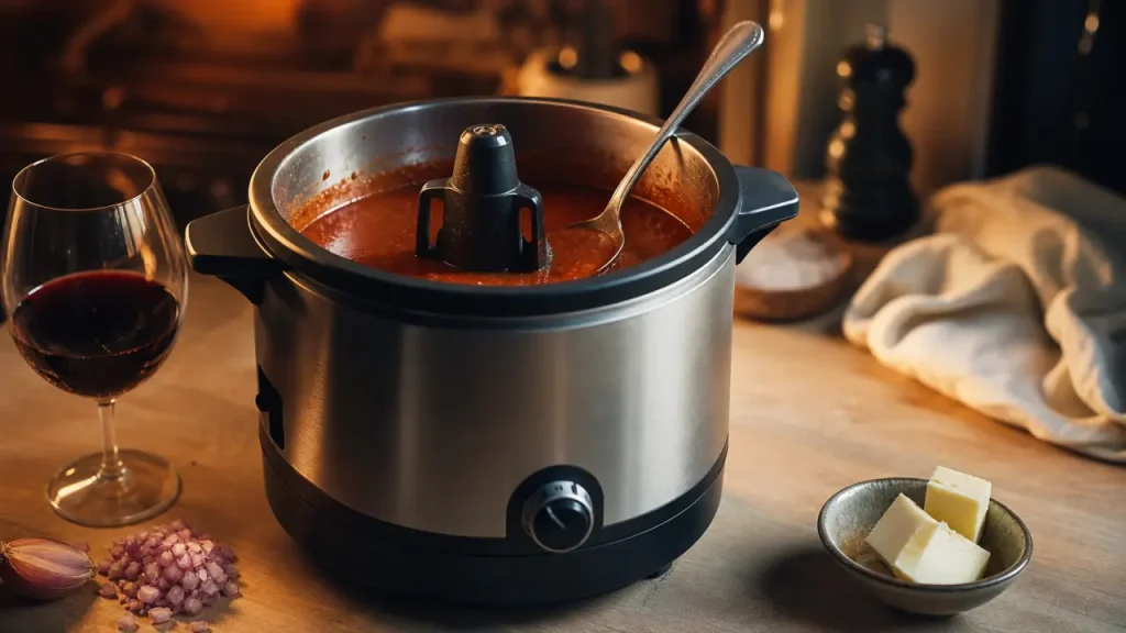 Sauce au vin, position 5 et erreurs à éviter avec le Saucier SEB